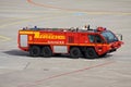 Rosenbauer airport rescue and firefighting vehicle at Cologne/ Bonn airport